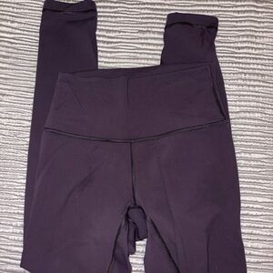 Lululemon Athletica Dark Purple Leggings